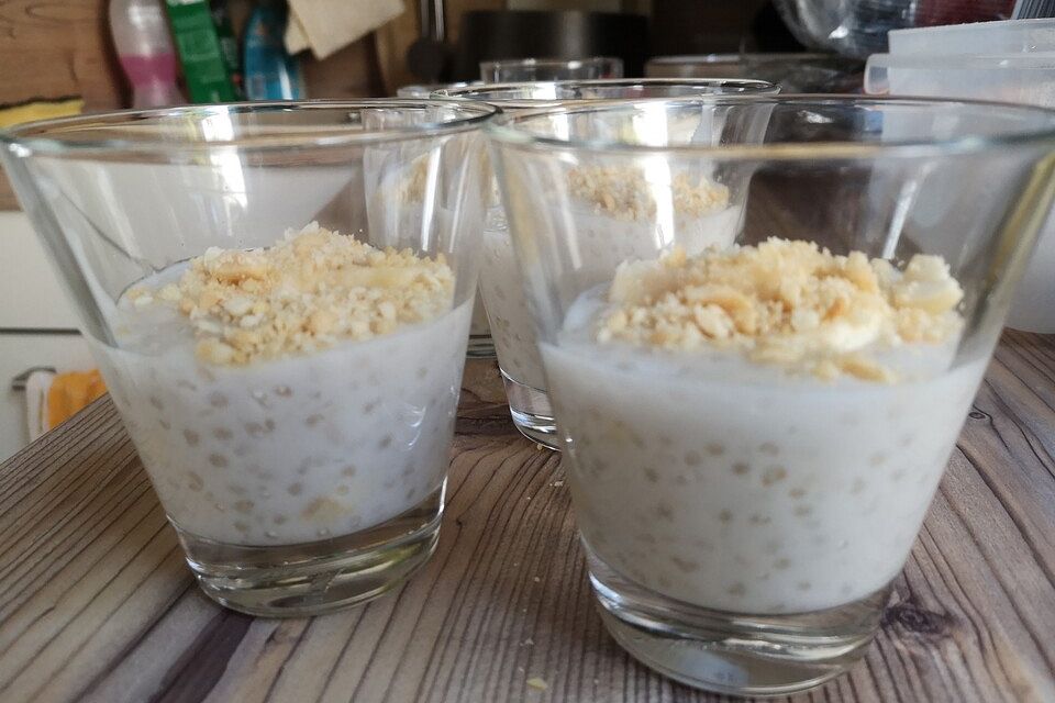 Bananen - Kokos - Pudding