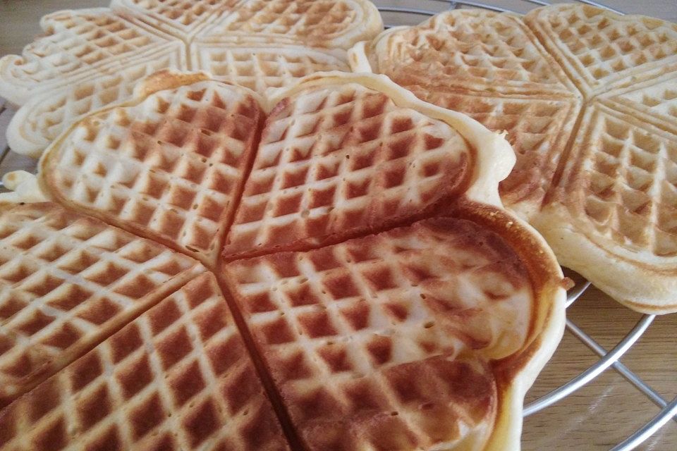 Hefewaffeln Hefewaffeln