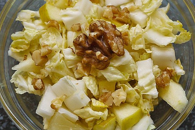 Chinakohlsalat mit Ananas und Ingwer von ciperine| Chefkoch