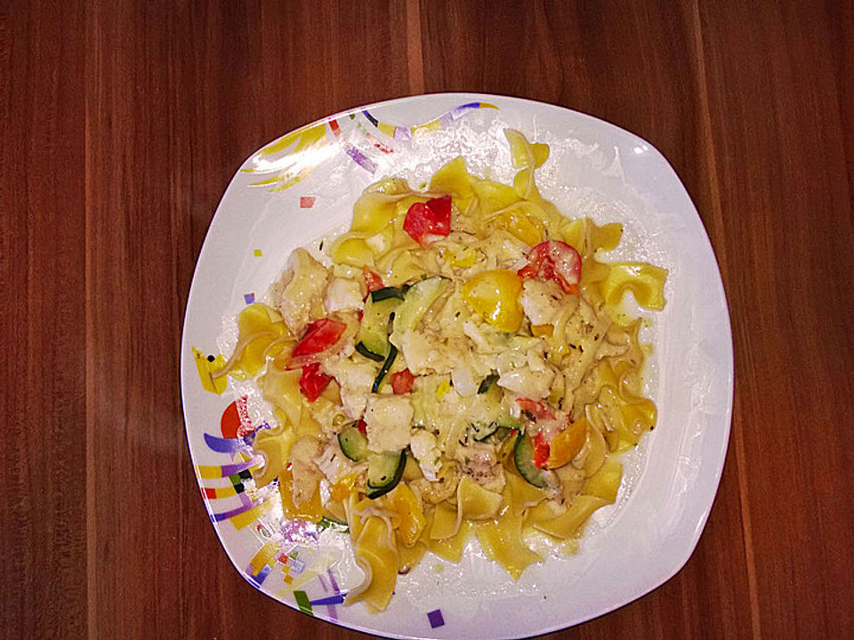 Fischpfanne mit Sahne und Kräutern von Djorgian| Chefkoch