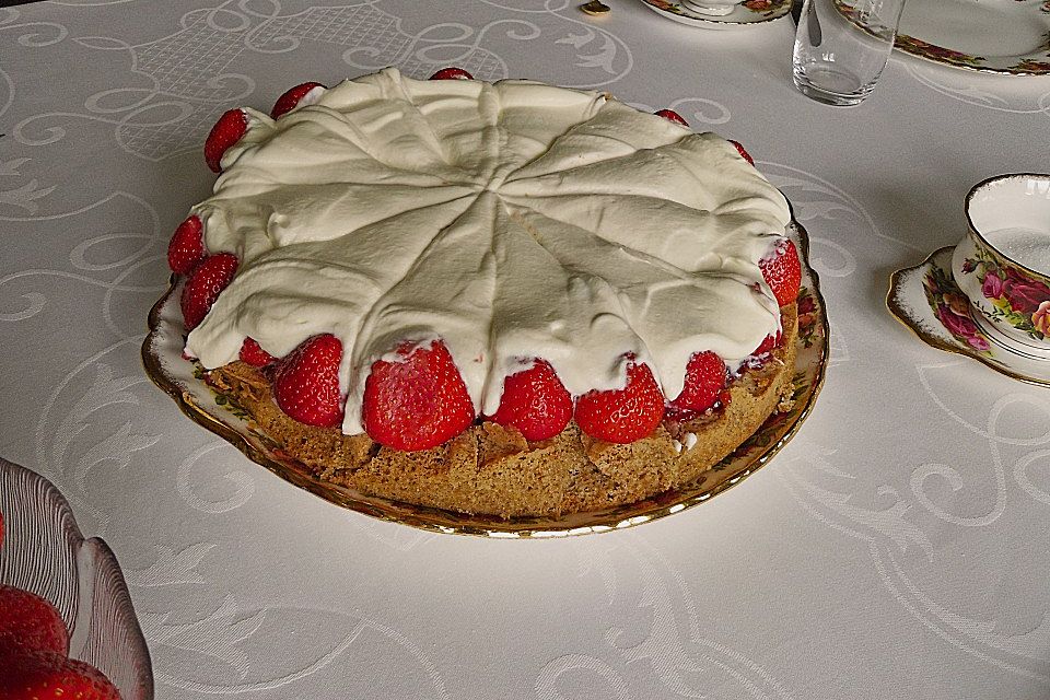 Birgits Erdbeerkuchen