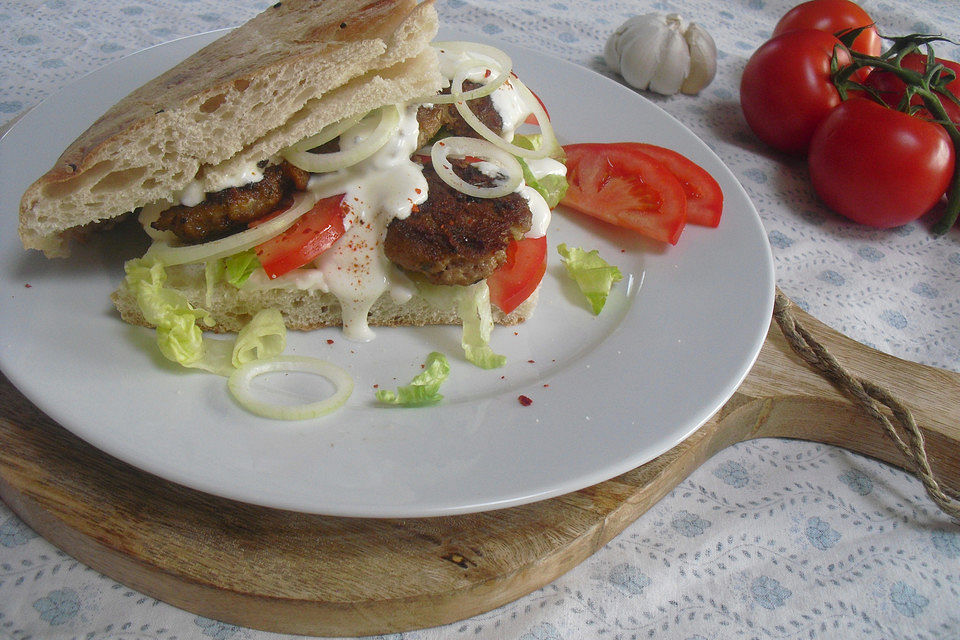 Döner mit Hackfleisch