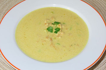 Hähnchen - Curry - Suppe