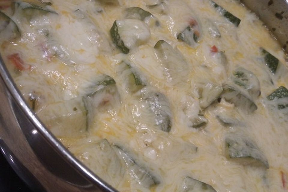 Zucchini - Pfanne Zucchini - Pfanne