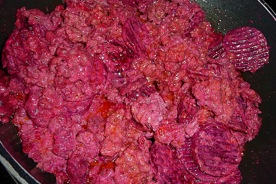 Rote Bete - Hackfleisch - Topf