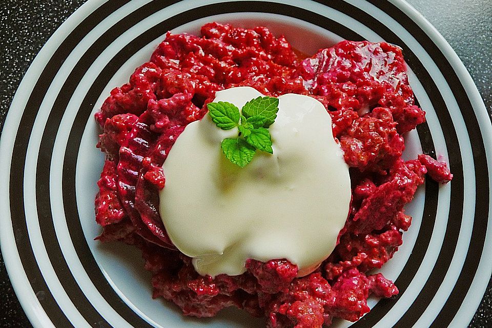 Rote Bete - Hackfleisch - Topf