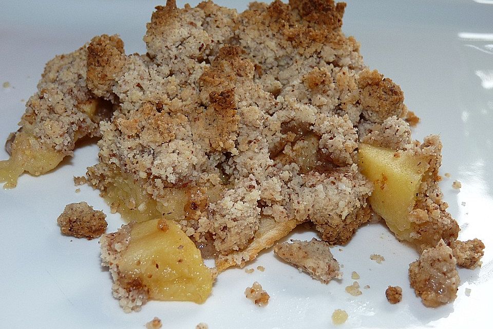 Apfel Crumble