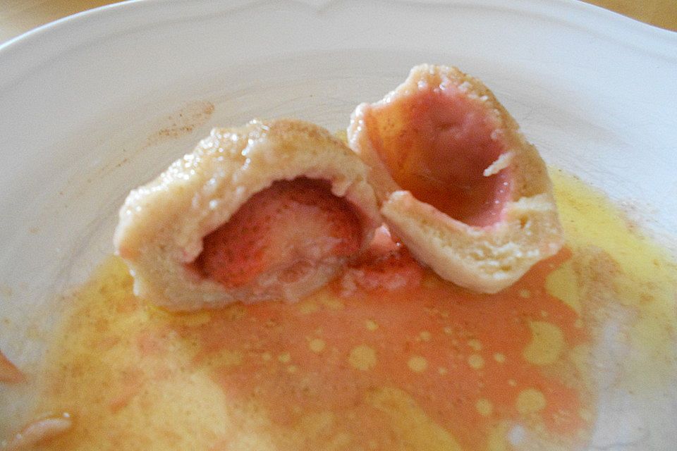 Erdbeer - Knödel Erdbeer - Knödel