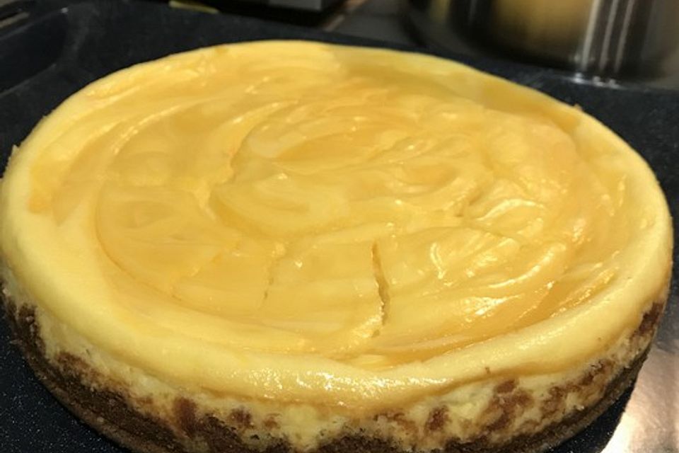 Cheesecake mit Lemon Curd Füllung