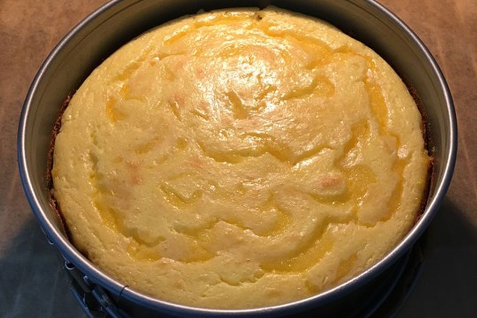 Cheesecake mit Lemon Curd Füllung