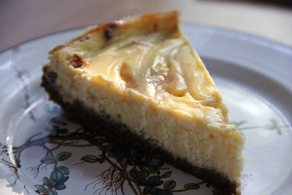 Cheesecake mit Lemon Curd Füllung