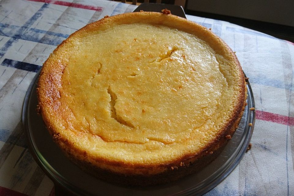 Cheesecake mit Lemon Curd Füllung