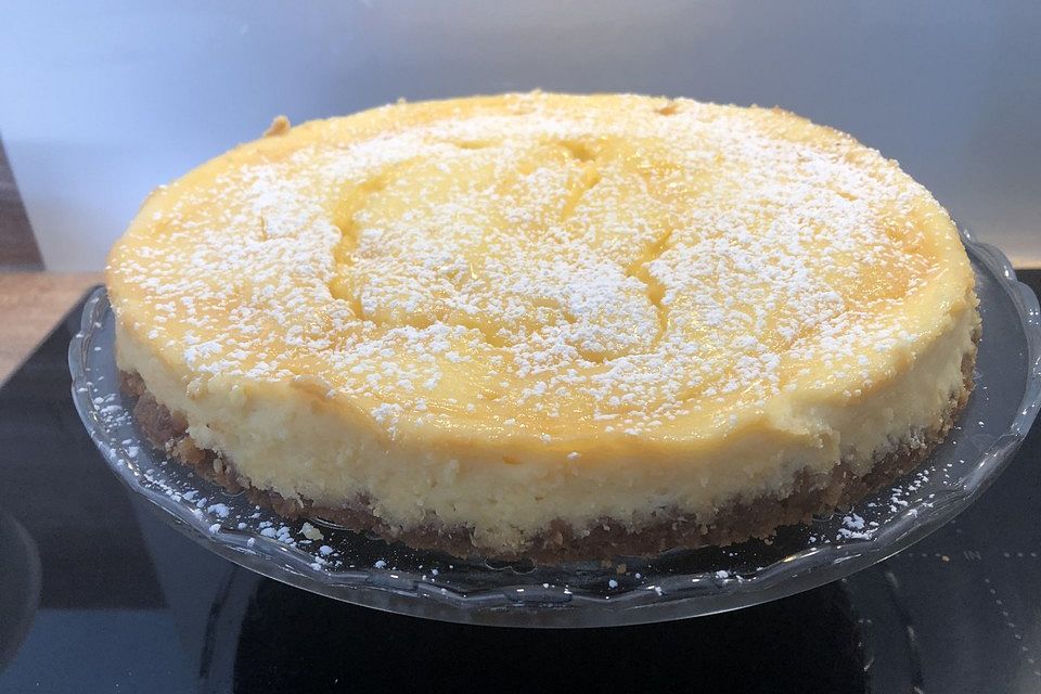 Cheesecake mit Lemon Curd Füllung