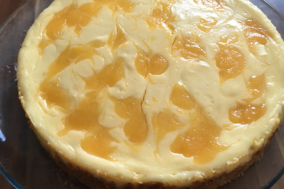 Cheesecake mit Lemon Curd Füllung