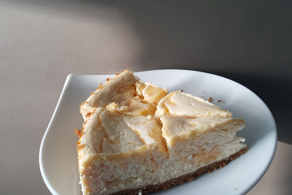 Cheesecake mit Lemon Curd Füllung