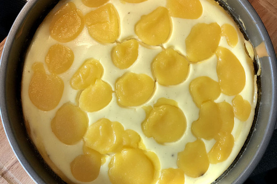 Cheesecake mit Lemon Curd Füllung