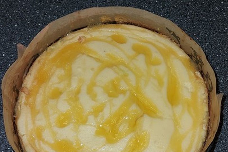 Cheesecake mit Lemon Curd Füllung