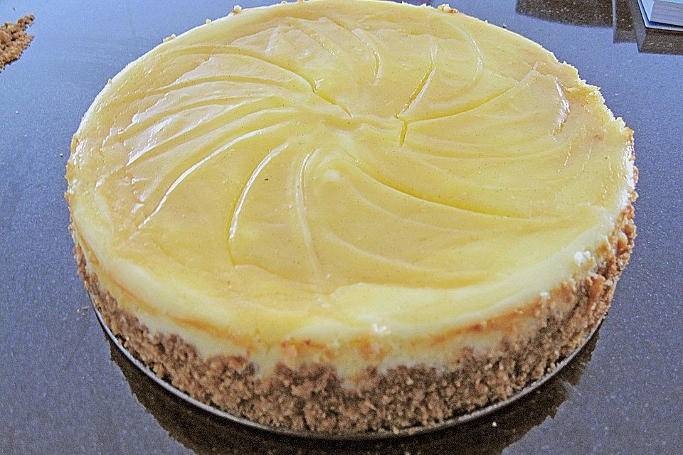 Cheesecake mit Lemon Curd Füllung