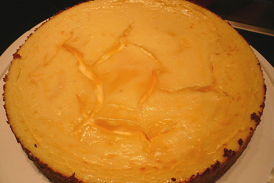 Cheesecake mit Lemon Curd Füllung