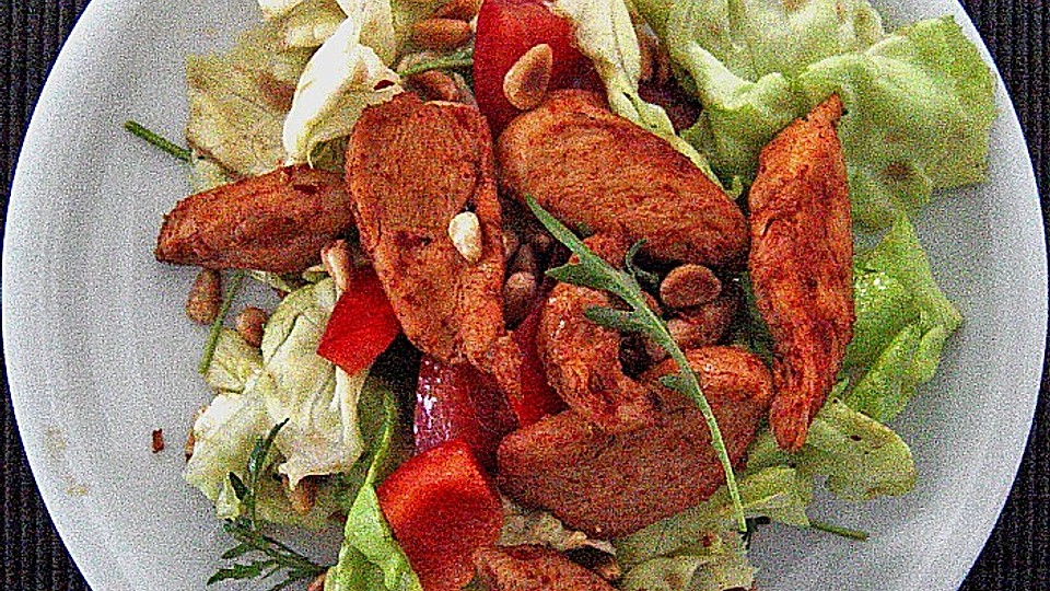 Marinierte Putenstreifen Fur Ihren Salat Von Rentnerrecords Chefkoch 