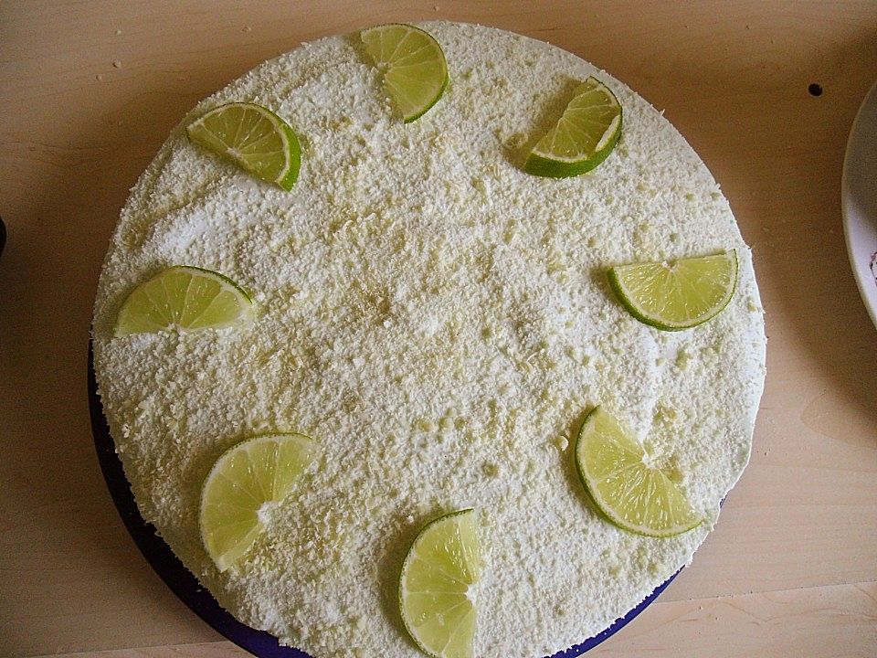 Limetten - Frischkäse - Torte| Chefkoch