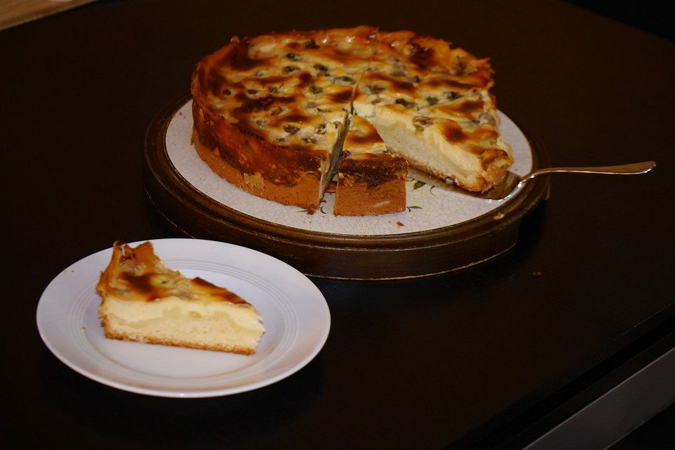 Stachelbeer - Pudding - Rahmkuchen