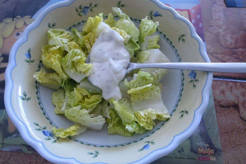 Süße Salatsoße