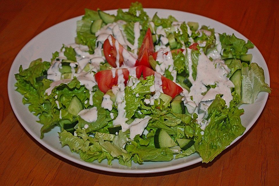 Süße Salatsoße