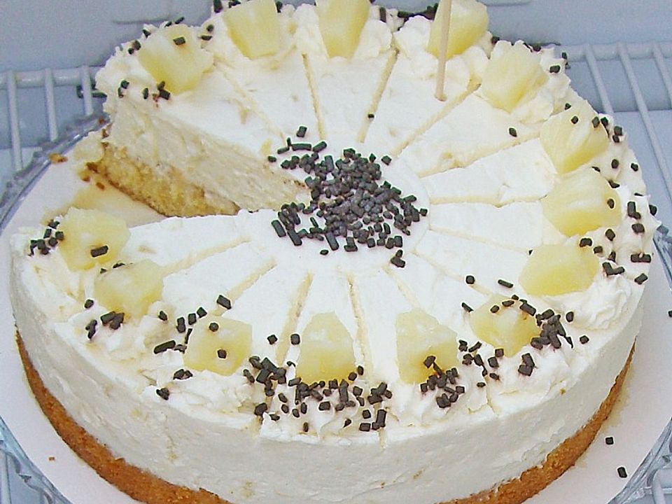Ananas - Frischkäse - Torte von pusteblume083| Chefkoch