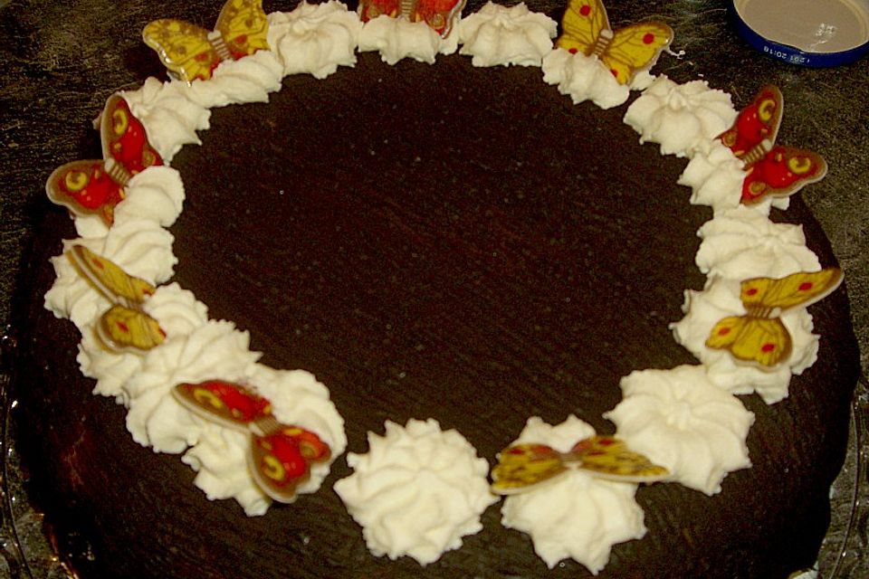 Mohn - Marzipan - Torte