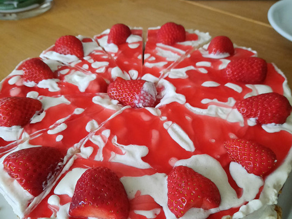 Erdbeer - Frischkäse - Torte von angel00 | Chefkoch