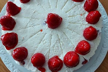 Erdbeer - Frischkäse - Torte