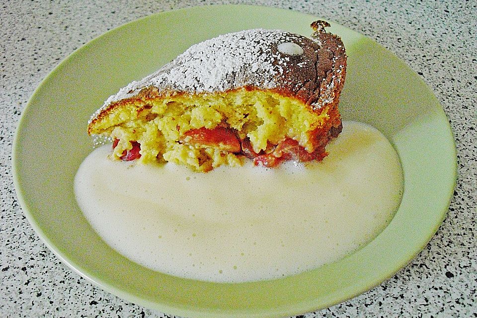 Clafoutis mit Aprikosen