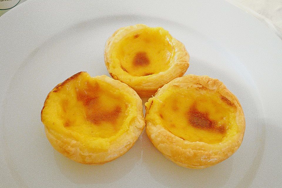 Portugiesische Puddingtörtchen