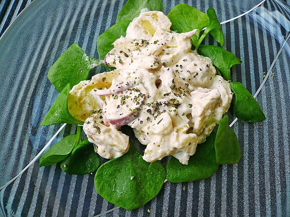 Ralfs Kartoffelsalat mit Joghurt und Äpfeln von Julia-Haase| Chefkoch