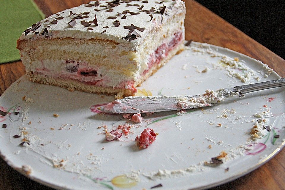 Erdbeer - Sahnetorte