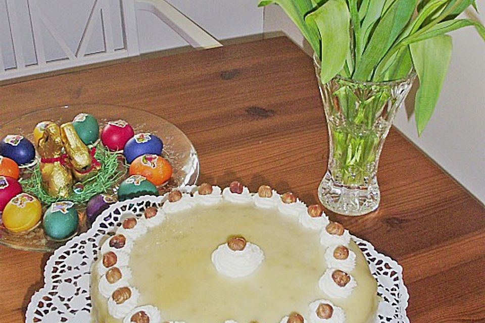 Marzipan - Nuss - Torte