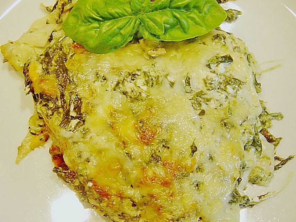 Lasagne mit echtem Feta und Blattspinat von rentnerrecords| Chefkoch