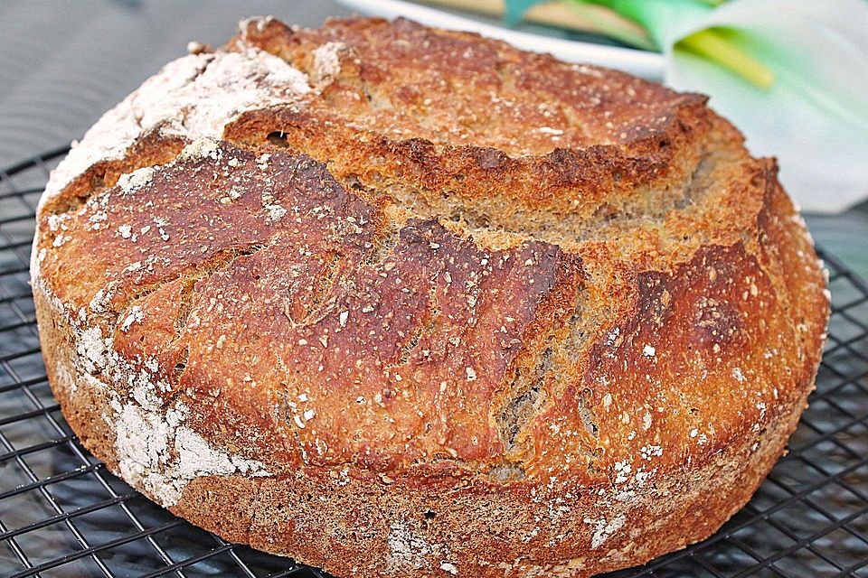 Kartoffelbrot mit Sauerteig