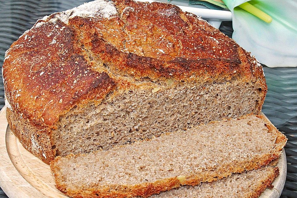 Kartoffelbrot mit Sauerteig