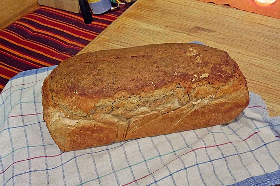 Kartoffelbrot mit Sauerteig