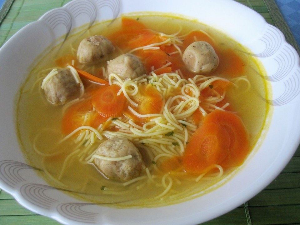 Meine Gemüse-Nudel Suppe von pusteblume083 | Chefkoch
