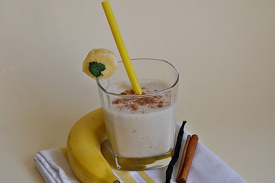 Bananen - Zimt - Shake