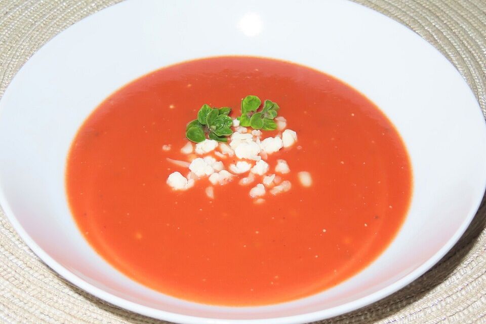 Cremige Tomatensuppe