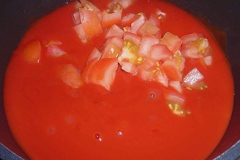 Cremige Tomatensuppe