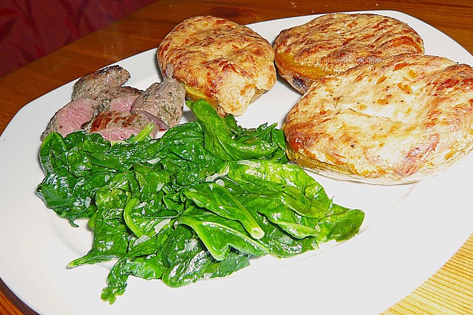 Ofenkartoffeln mit Käsekruste