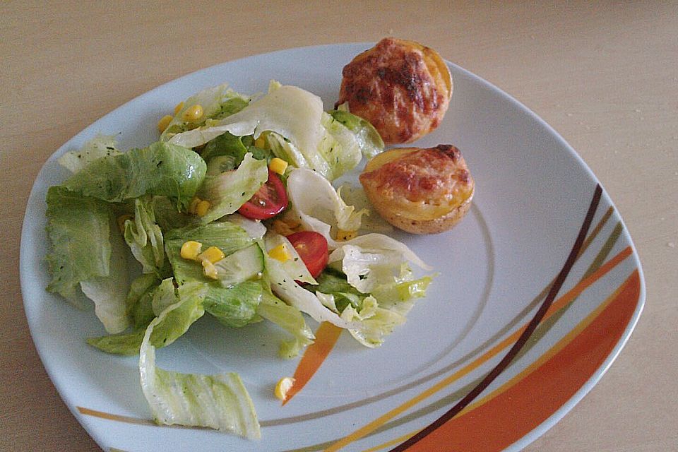 Ofenkartoffeln mit Käsekruste