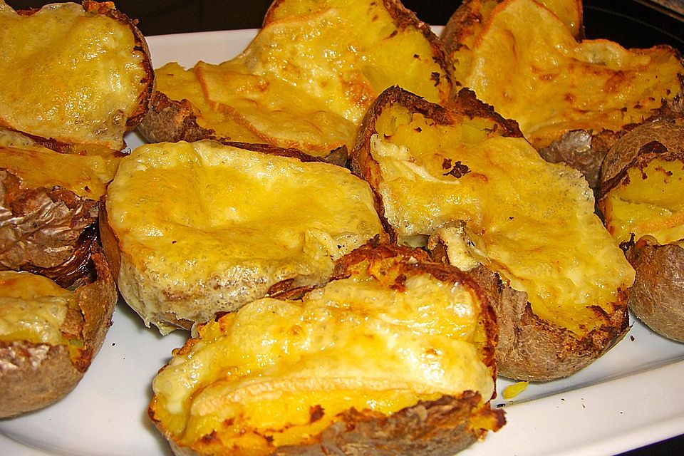 Ofenkartoffeln mit Käsekruste