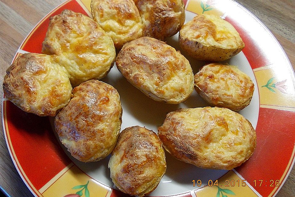 Ofenkartoffeln mit Käsekruste