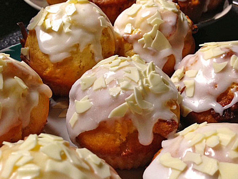 Weiße Schokolade - Zitronen - Muffins von kartmartin| Chefkoch
